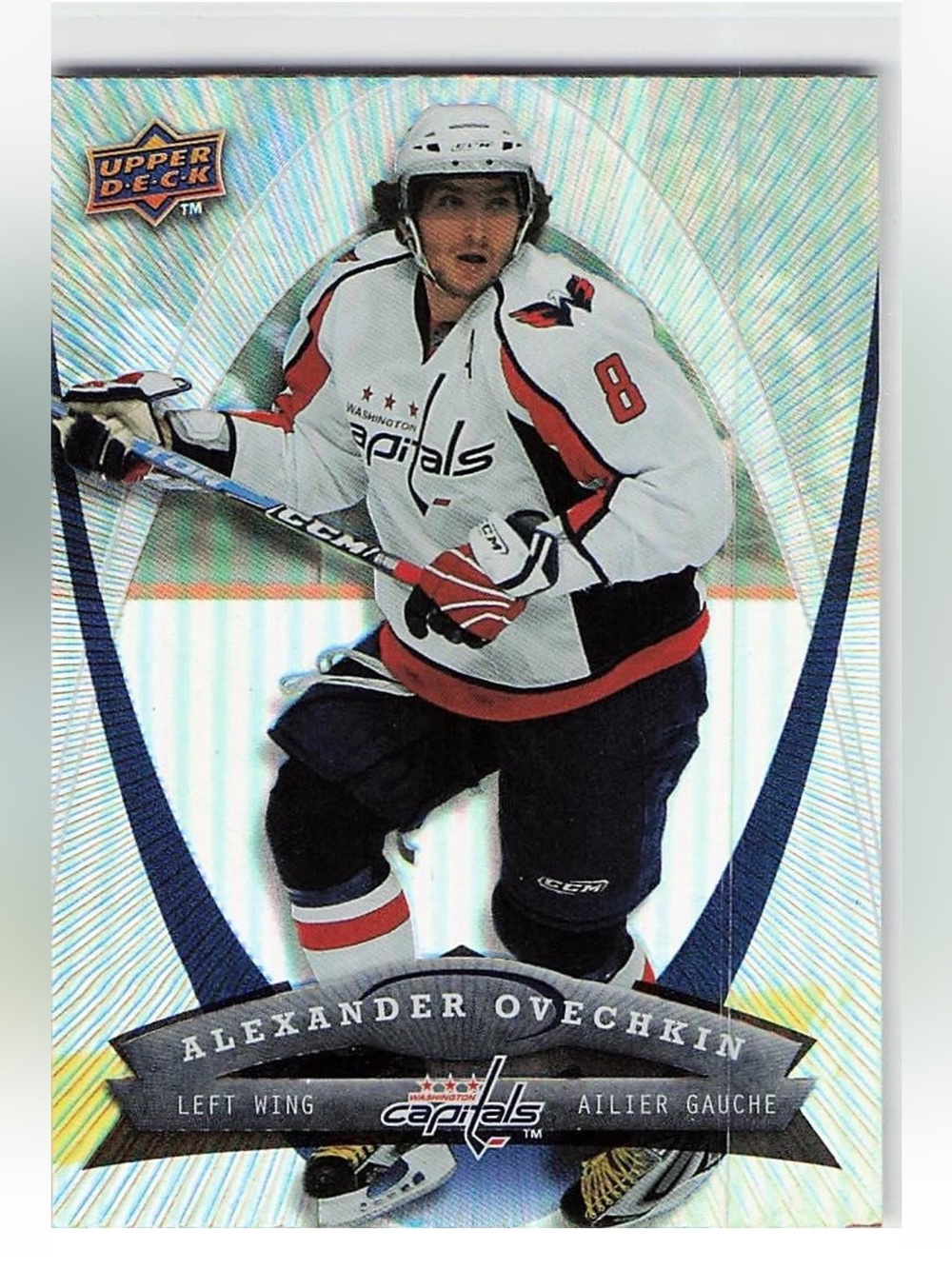 3/$10 Alex Ovechkin 2007/08 Upper Deck MCDS Washington Capitals Hockey Card